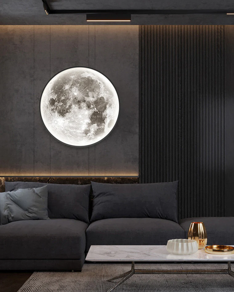 WOMO Moon/Earth Round Wall Sconce-WM6102 - Image 20