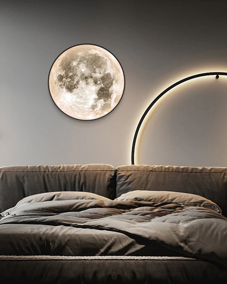 WOMO Moon/Earth Round Wall Sconce-WM6102 - Image 21