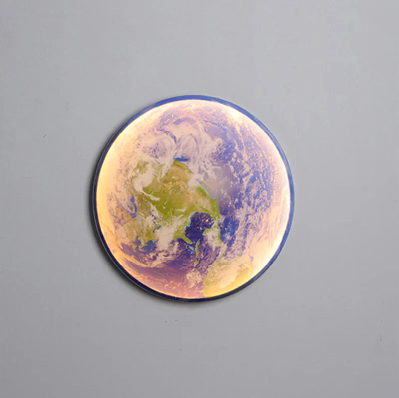 WOMO Moon/Earth Round Wall Sconce-WM6102 - Image 26
