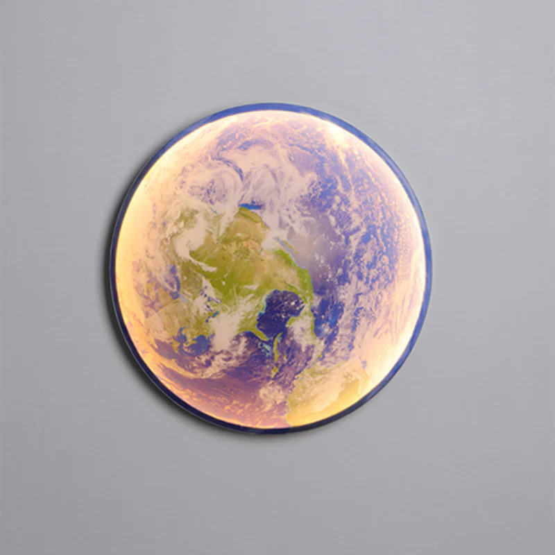 WOMO Moon/Earth Round Wall Sconce-WM6102 - Image 30