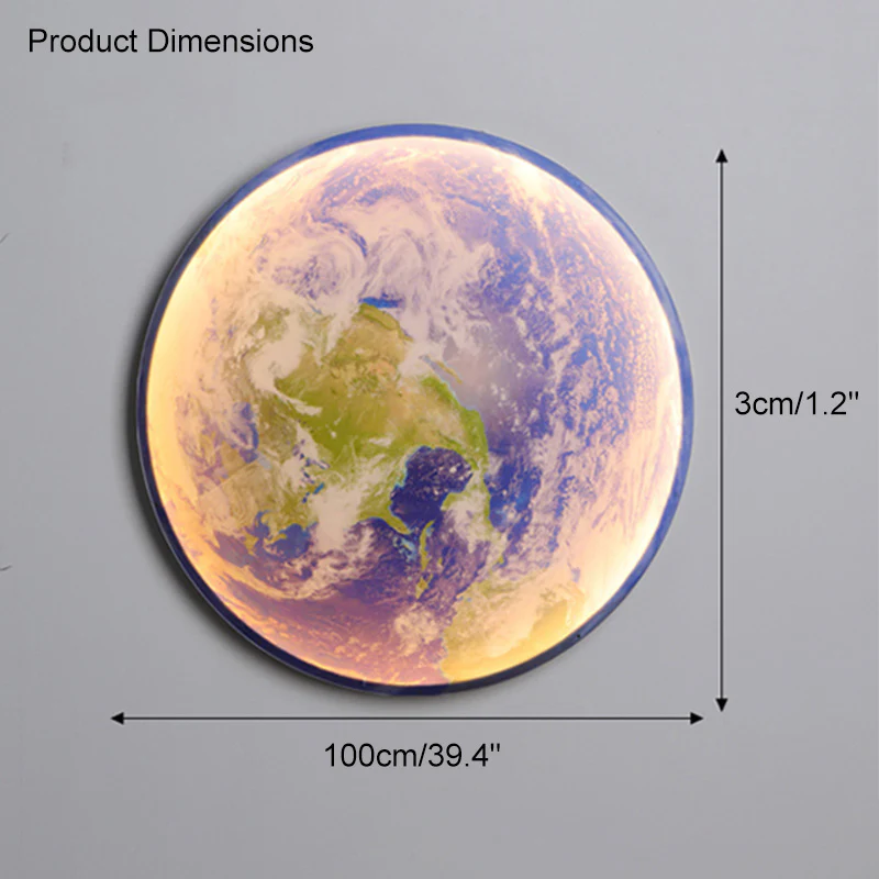 WOMO Moon/Earth Round Wall Sconce-WM6102 - Image 31
