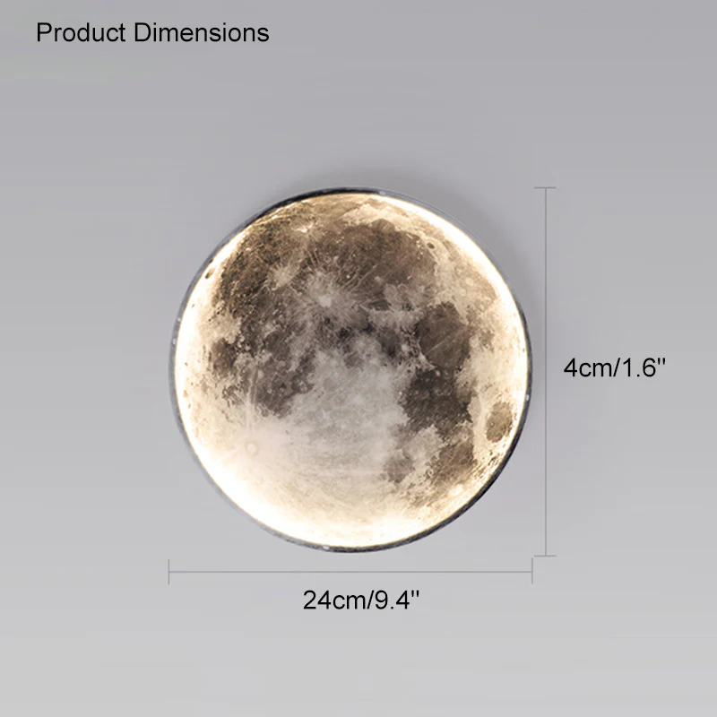 WOMO Moon/Earth Round Wall Sconce-WM6102 - Image 33
