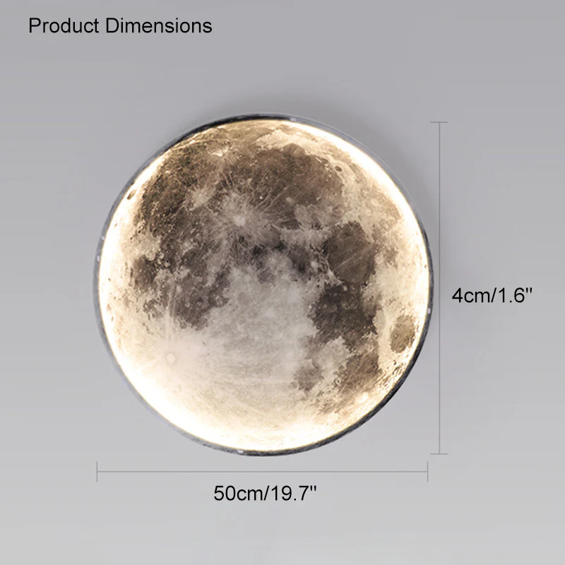 WOMO Moon/Earth Round Wall Sconce-WM6102 - Image 35