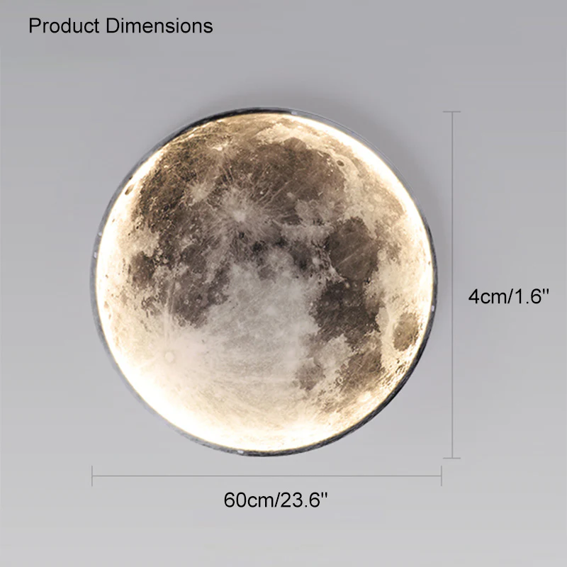 WOMO Moon/Earth Round Wall Sconce-WM6102 - Image 37