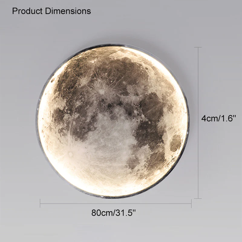 WOMO Moon/Earth Round Wall Sconce-WM6102 - Image 39