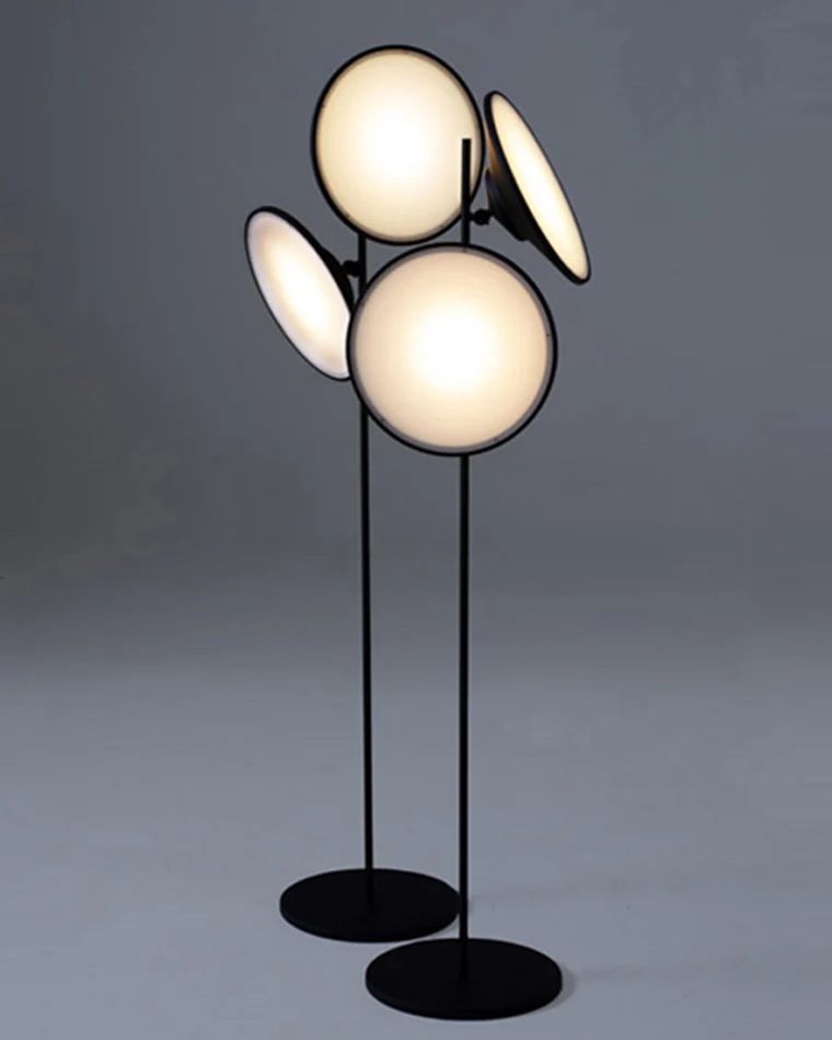WOMO 2-bulb Moons Reading Floor Lamp-WM7076 - Image 13