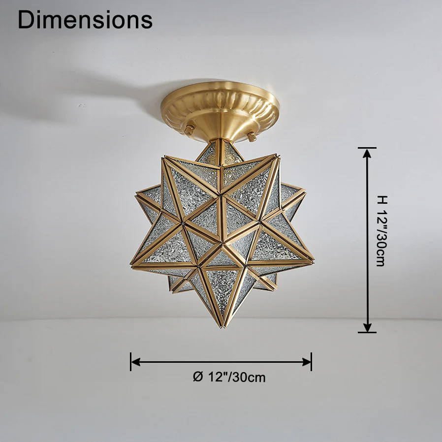 WOMO Moravian Star Ceiling Light-WM1116 - Image 13