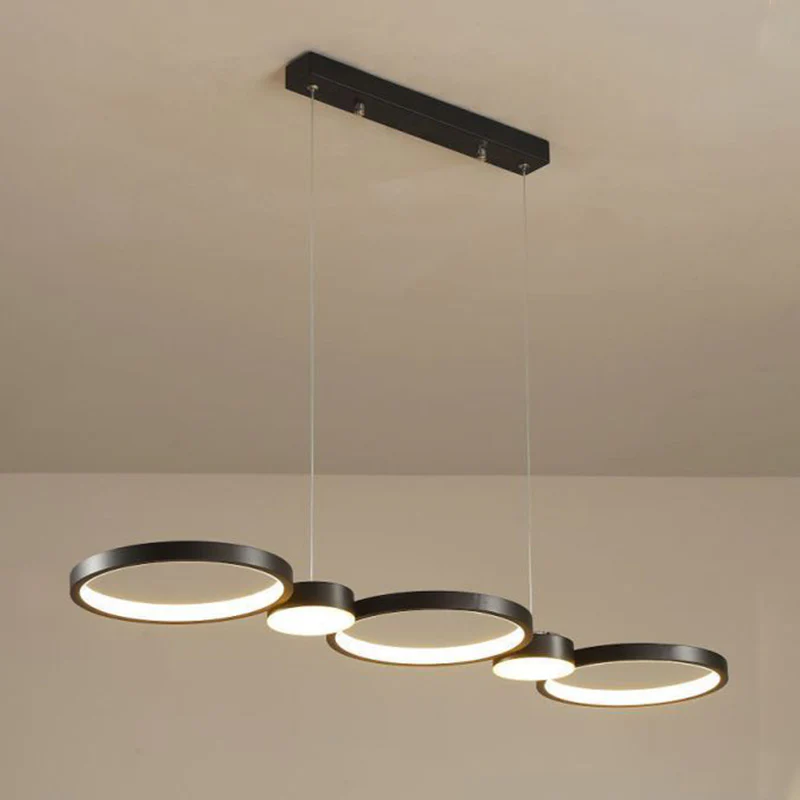 WOMO Multi Circle Linear Pendant Light-WM2765 - Image 12