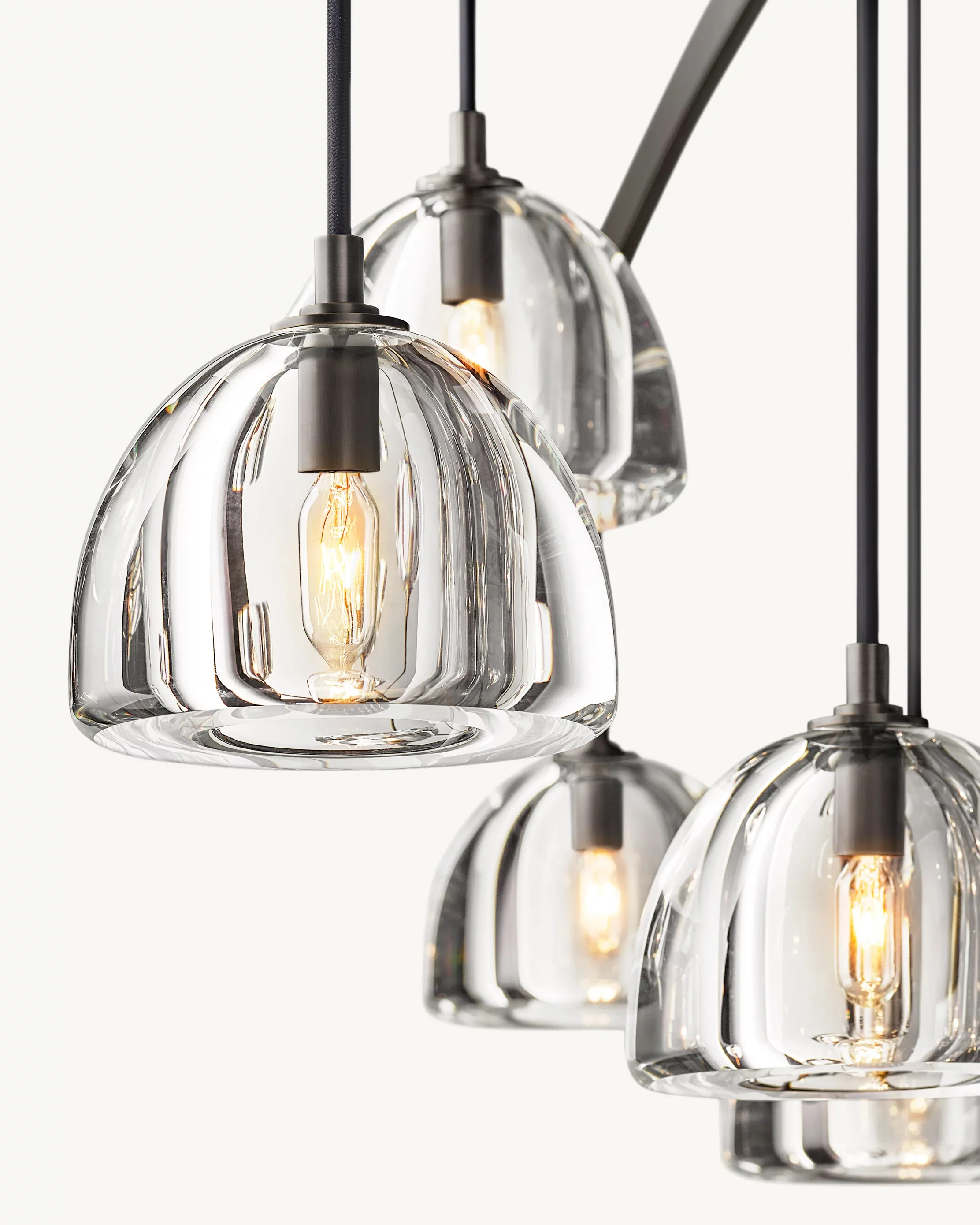 WOMO Multi Light Crystal Pendant Chandelier-WM2828 - Image 12