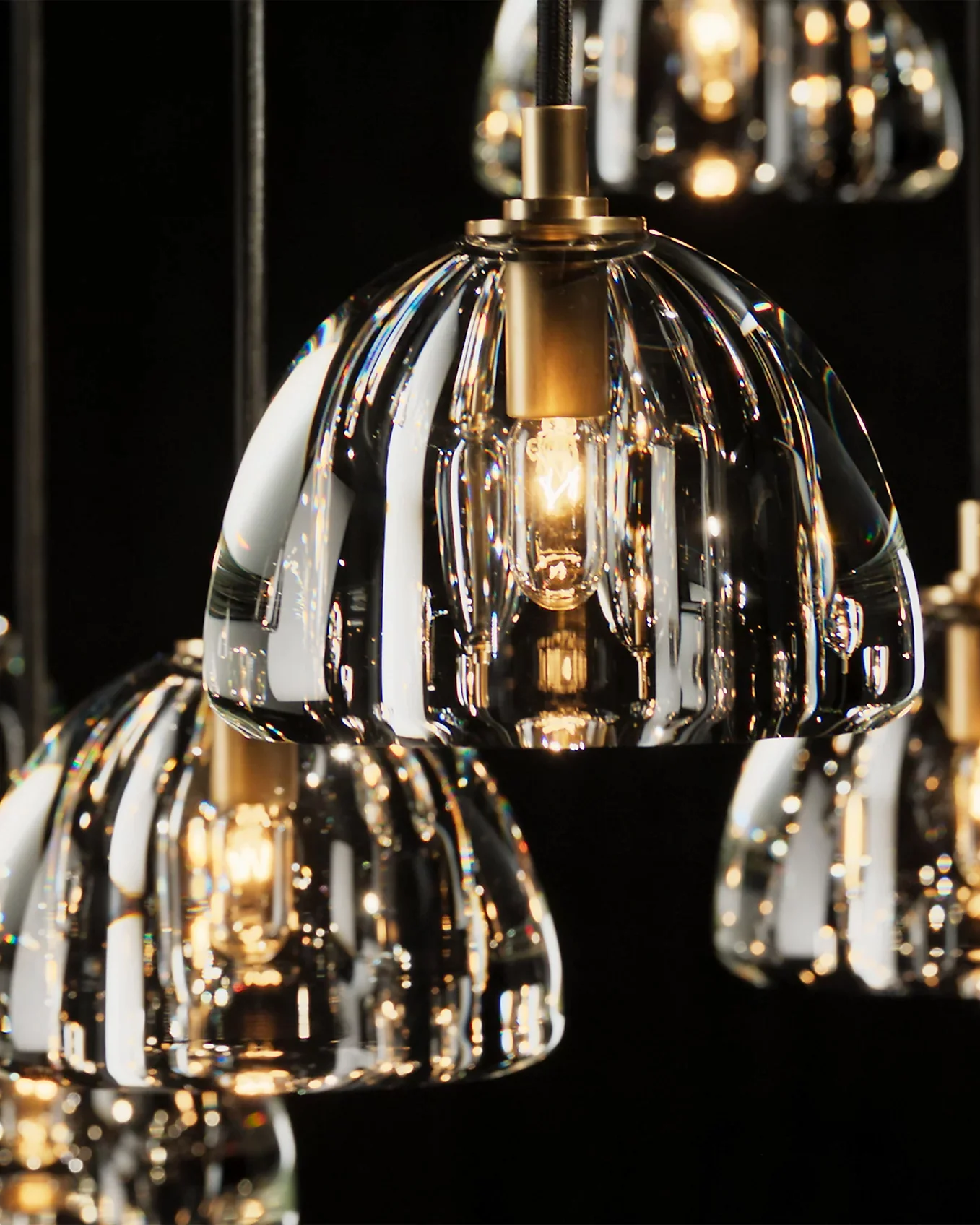 WOMO Multi Light Crystal Pendant Chandelier-WM2828 - Image 13