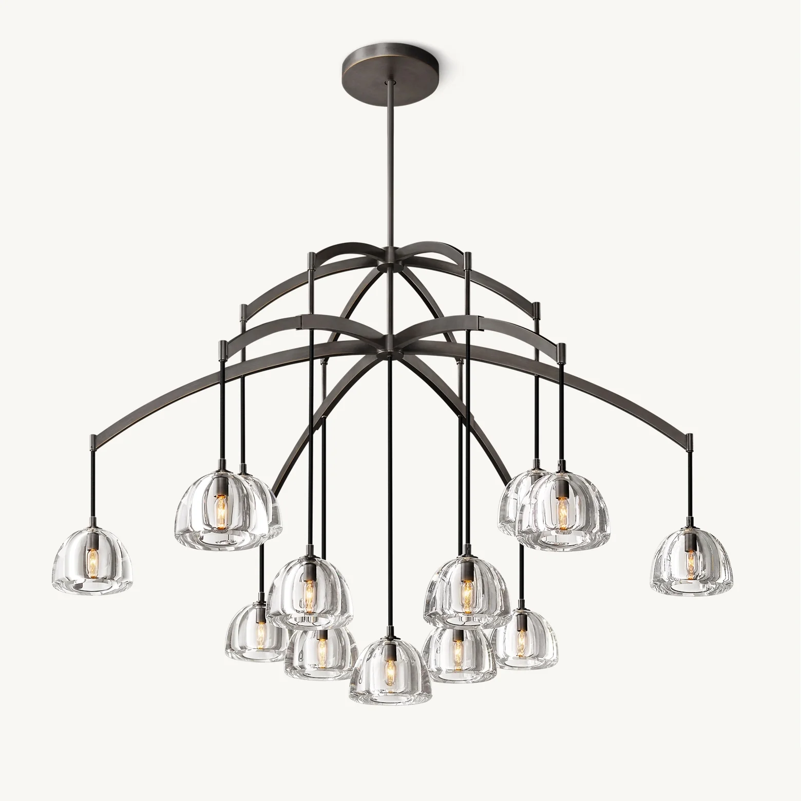 WOMO Multi Light Crystal Pendant Chandelier-WM2828 - Image 19