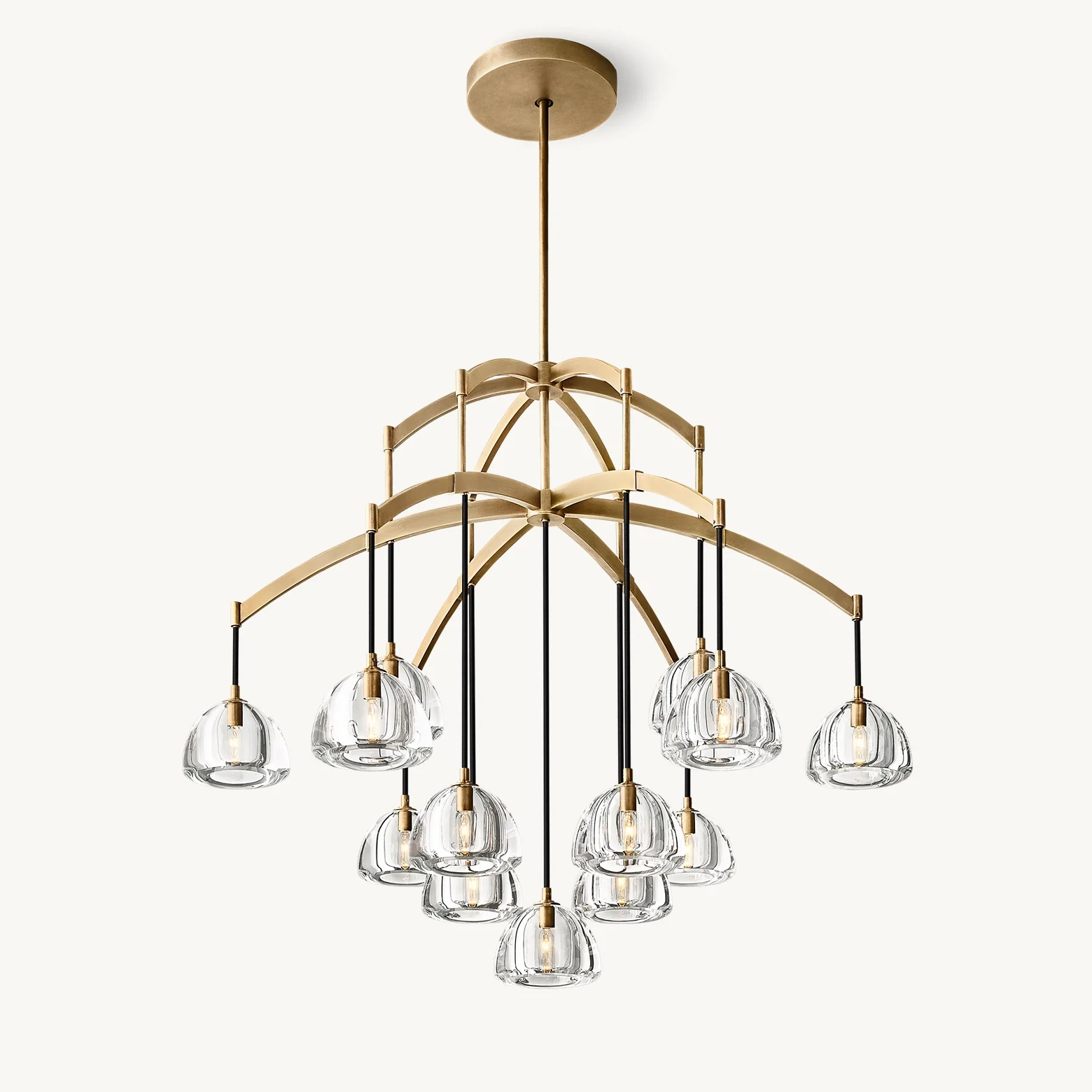 WOMO Multi Light Crystal Pendant Chandelier-WM2828 - Image 23