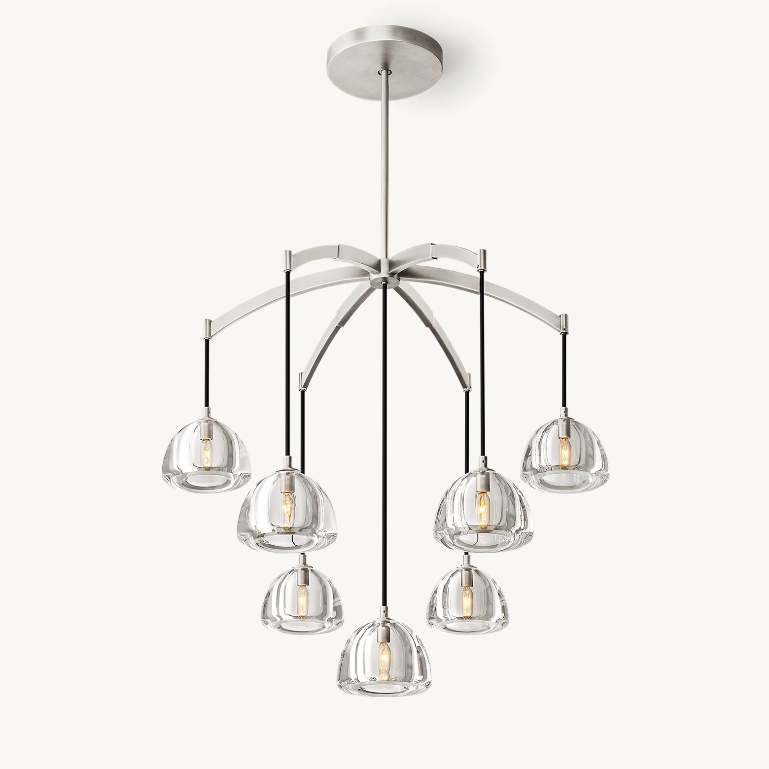 WOMO Multi Light Crystal Pendant Chandelier-WM2828 - Image 27