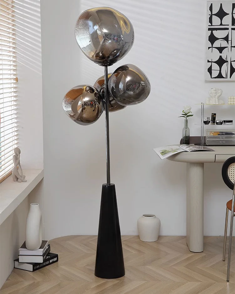 WOMO Multi Light Melt Lava Floor Lamp-WM7114 - Image 3