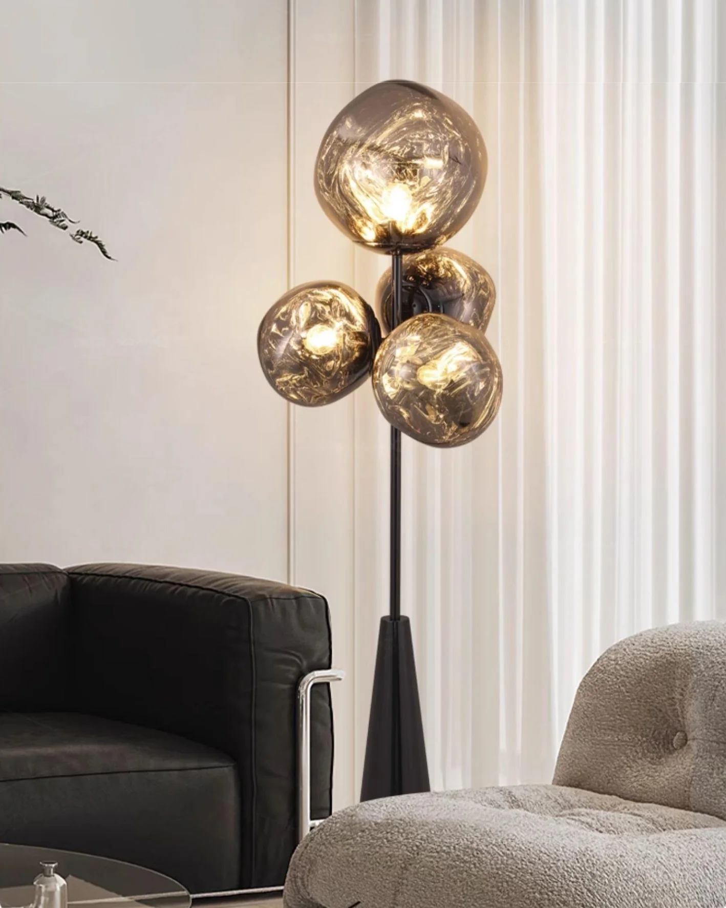 WOMO Multi Light Melt Lava Floor Lamp-WM7114 - Image 4