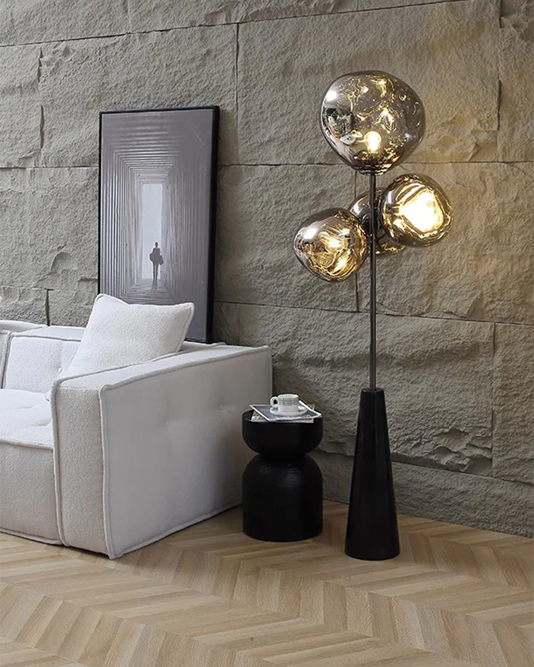WOMO Multi Light Melt Lava Floor Lamp-WM7114 - Image 5