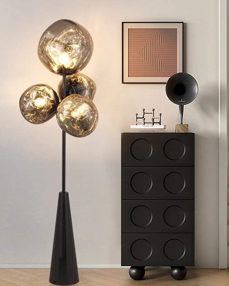 WOMO Multi Light Melt Lava Floor Lamp-WM7114 - Image 6