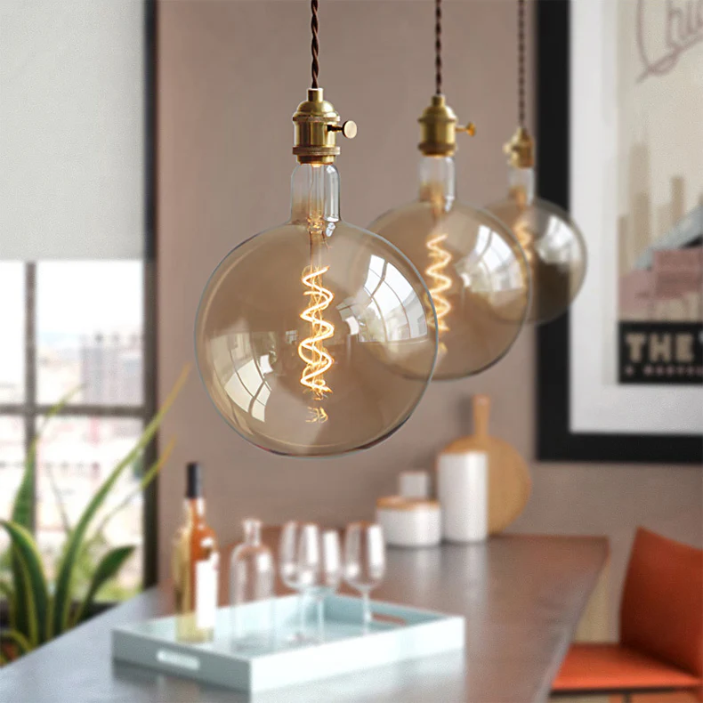 WOMO Multi-Shaped Glass Pendant Light-WM3006 - Image 7