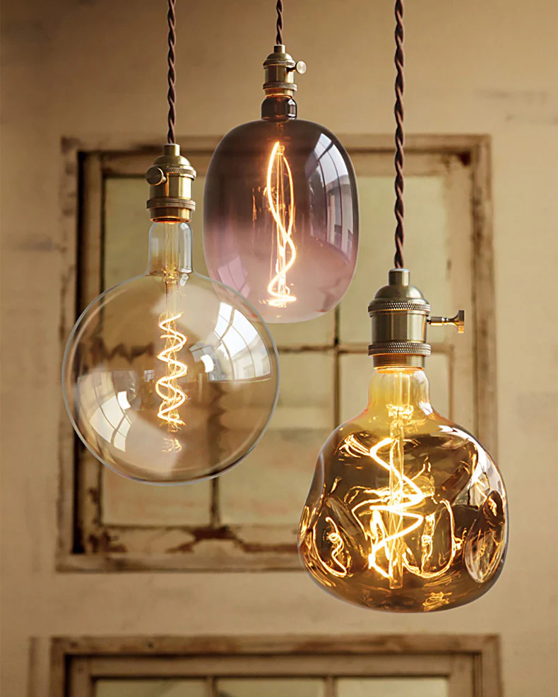 WOMO Multi-Shaped Glass Pendant Light-WM3006 - Image 9
