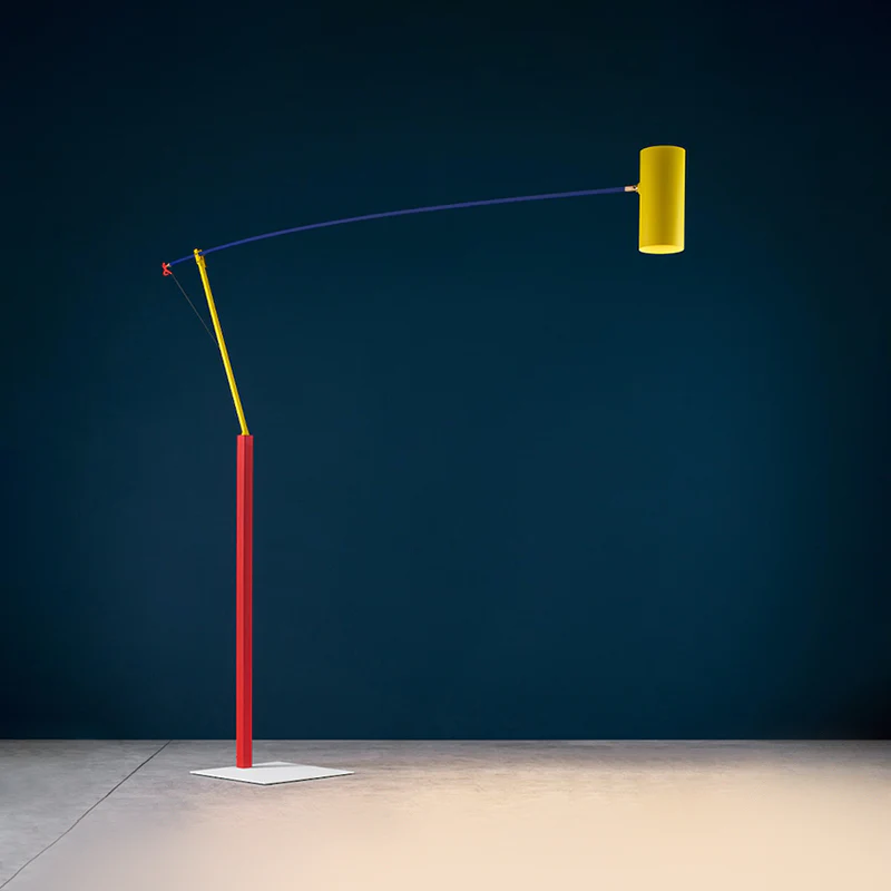 WOMO Multicolour Cantilever Floor Lamp-WM7103 - Image 15
