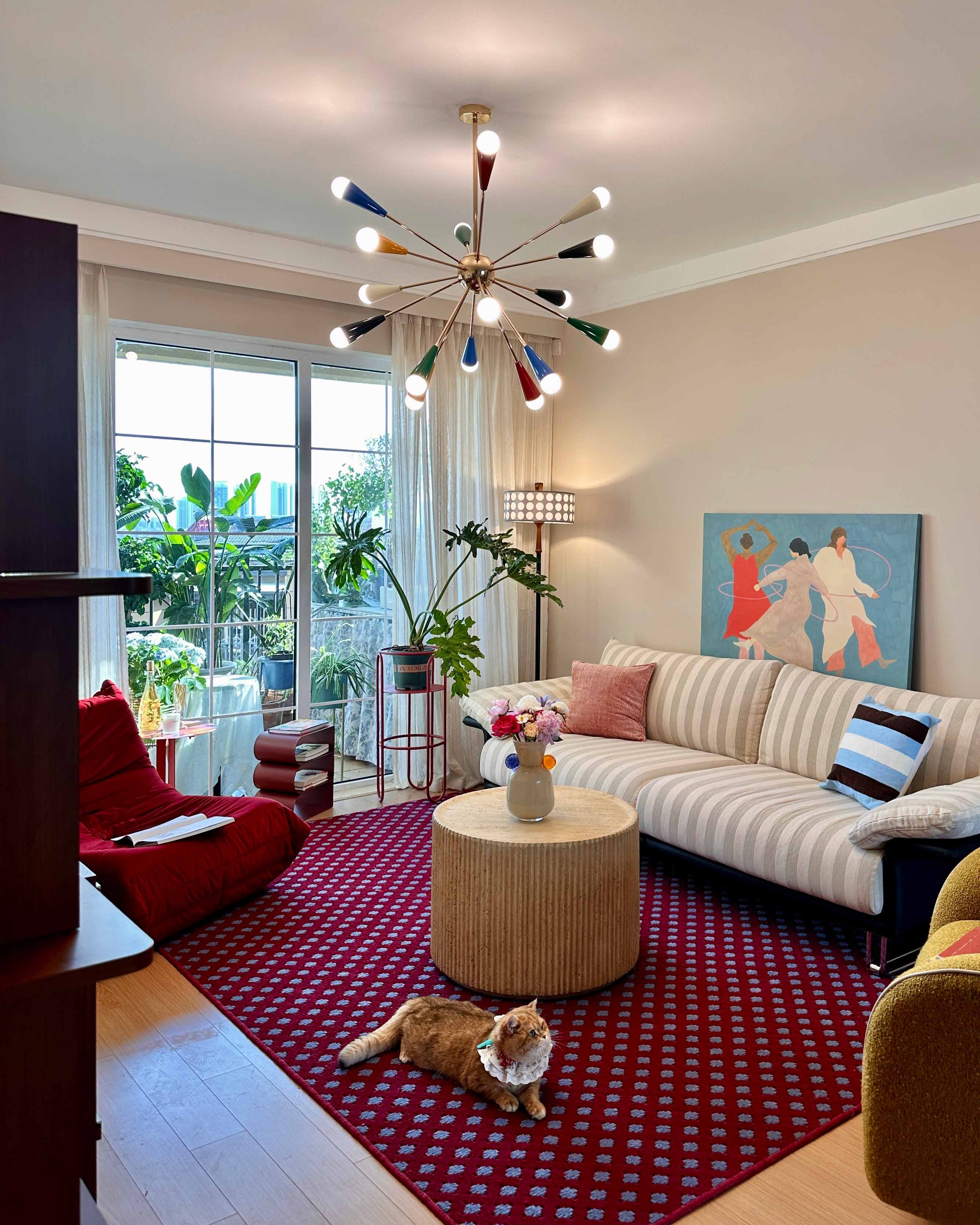 WOMO Multicolour Multi Chandelier-WM2992 - Image 10