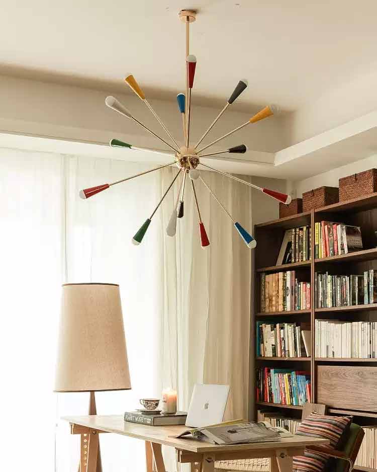 WOMO Multicolour Multi Chandelier-WM2992 - Image 6