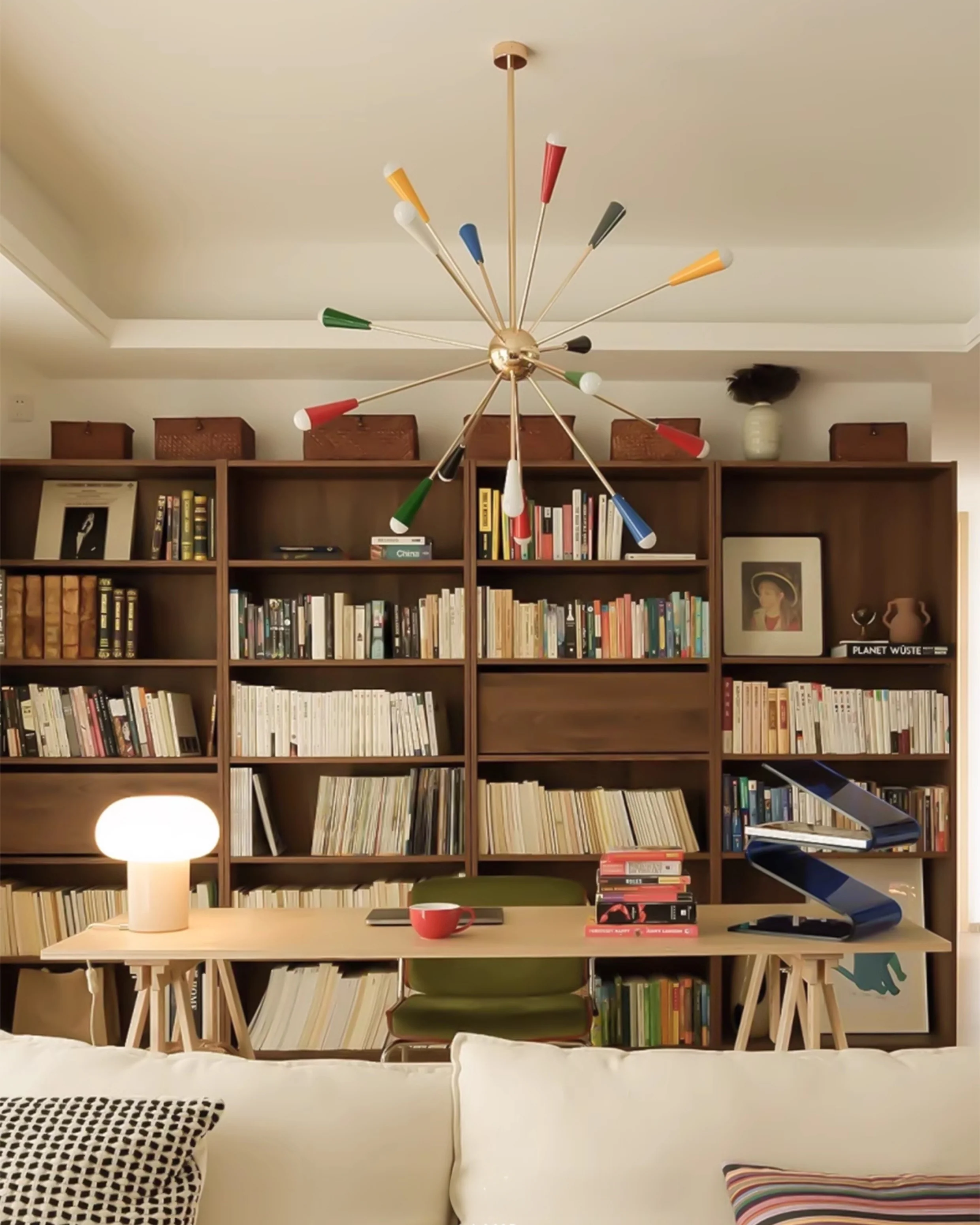WOMO Multicolour Multi Chandelier-WM2992 - Image 8