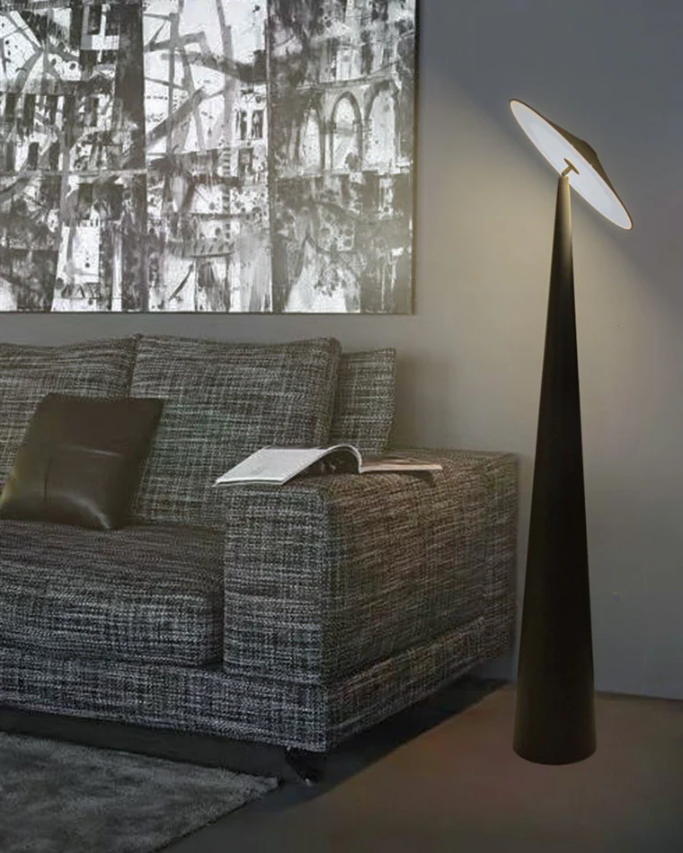 WOMO Adjustable Cone Mushroom Floor Lamps-WM7042 - Image 4