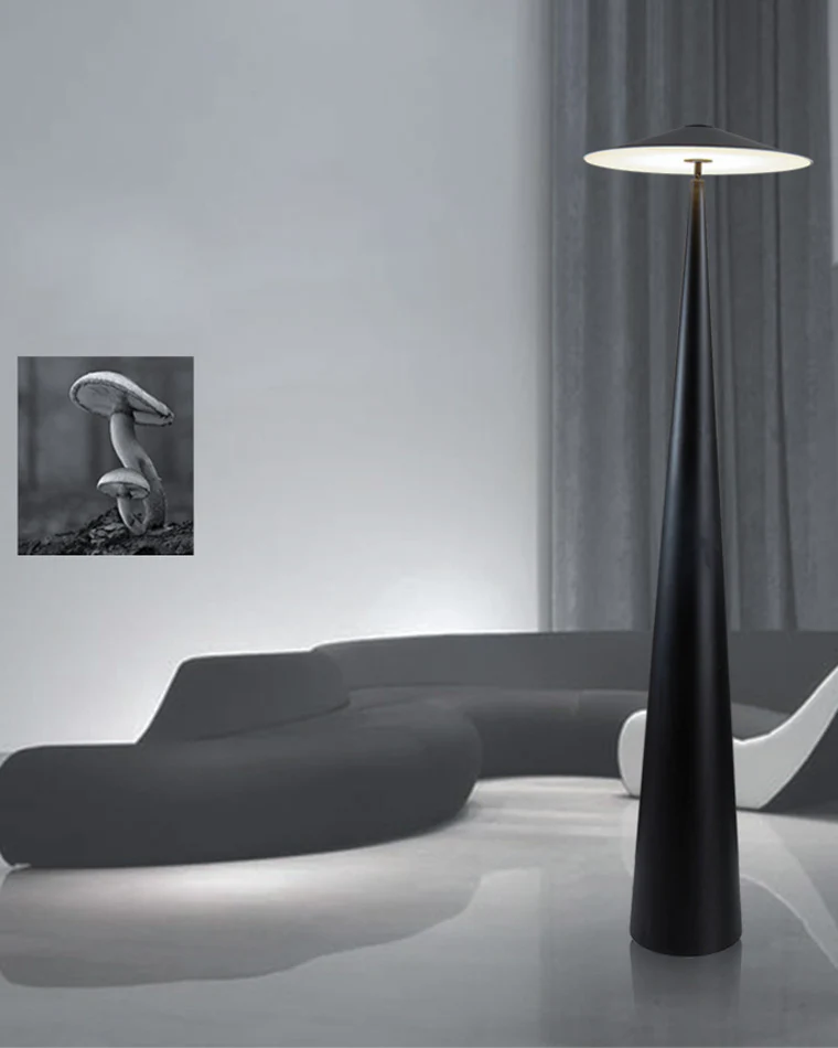 WOMO Adjustable Cone Mushroom Floor Lamps-WM7042 - Image 8
