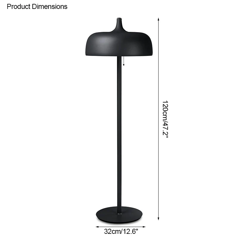 WOMO Acorn Floor Lamp with Pull Chain-WM7034 - Image 116