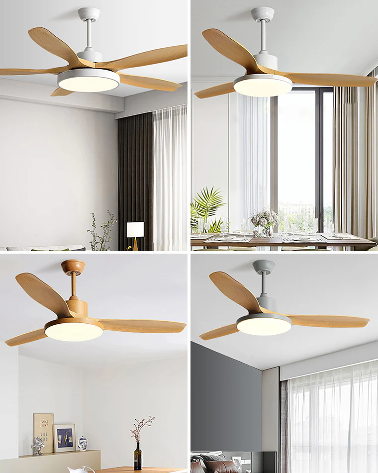 WOMO Scandi Reversible Ceiling Fan with Light-WM5002 - Image 13