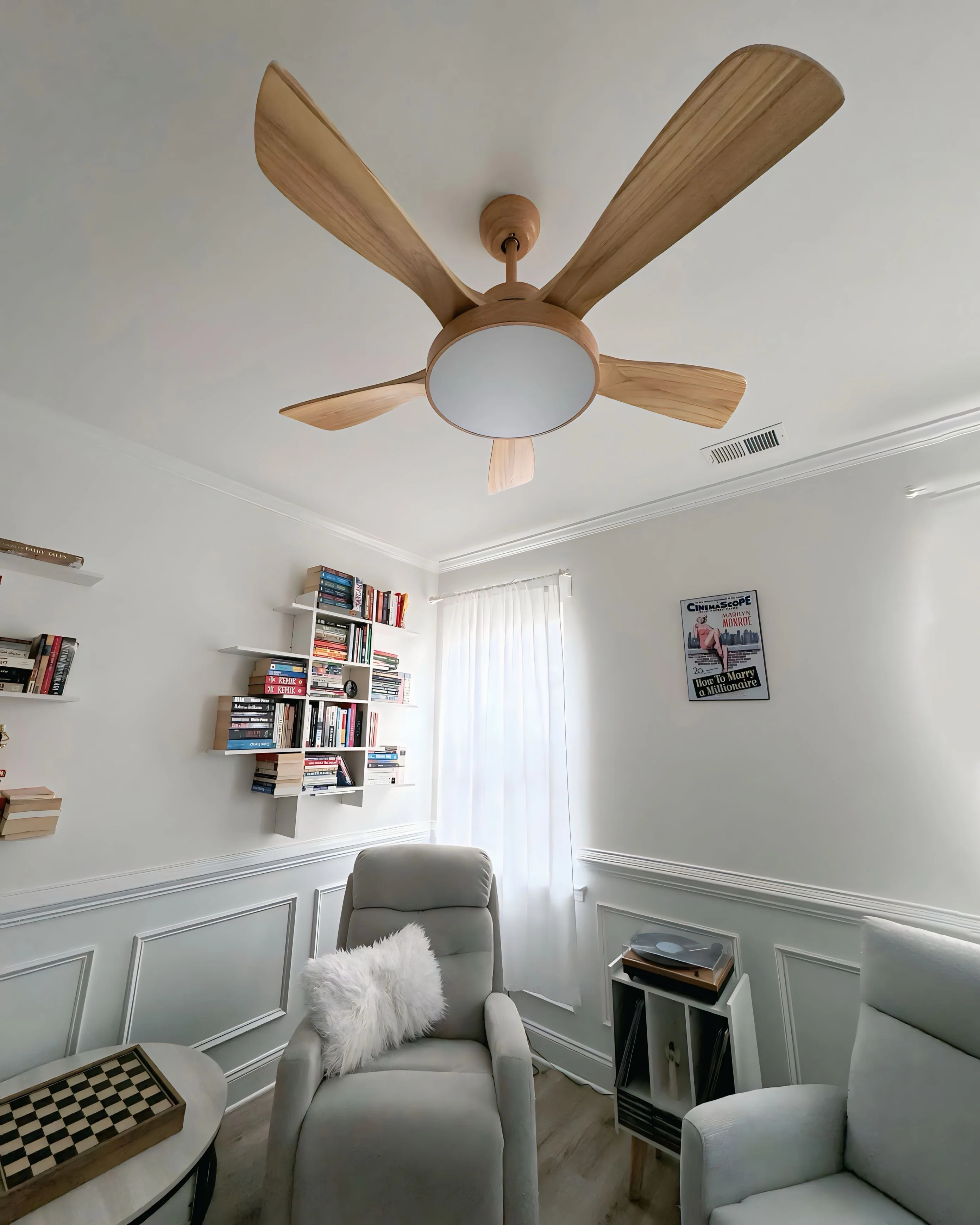 WOMO Scandi Reversible Ceiling Fan with Light-WM5002 - Image 16