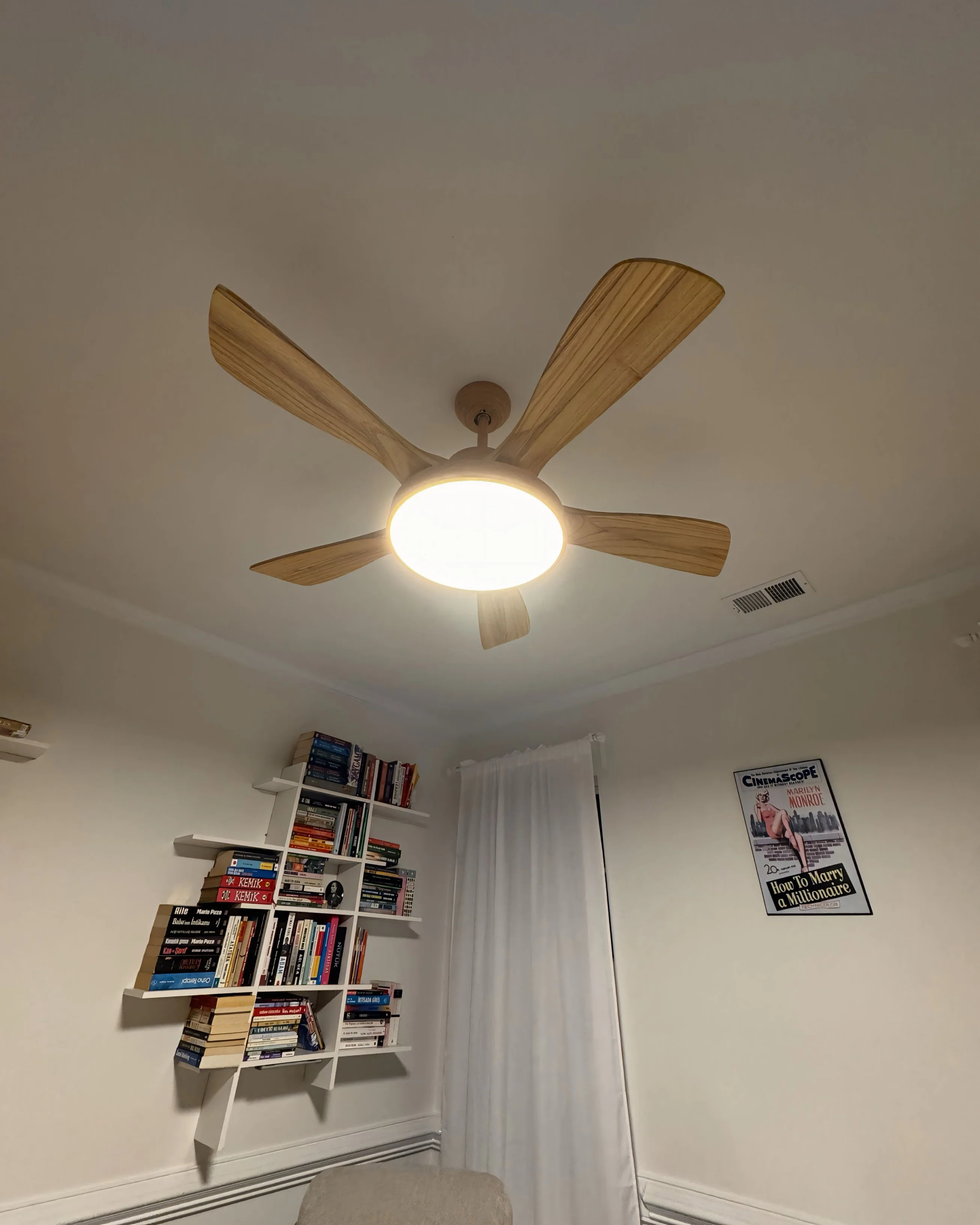 WOMO Scandi Reversible Ceiling Fan with Light-WM5002 - Image 17