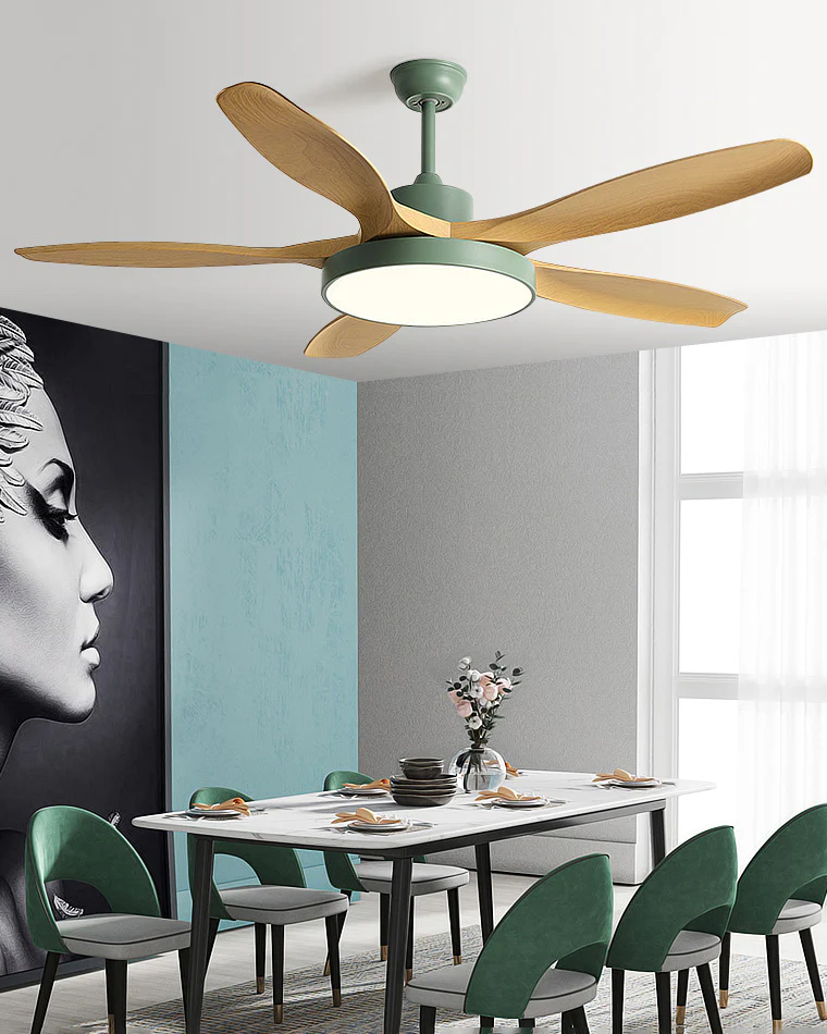 WOMO Scandi Reversible Ceiling Fan with Light-WM5002 - Image 6