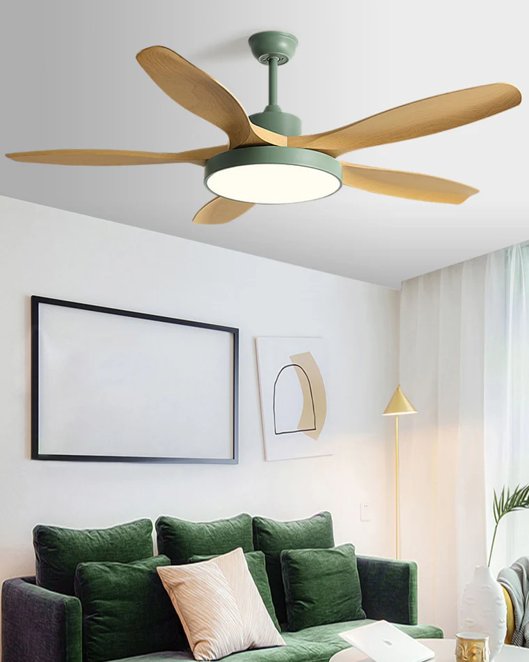 WOMO Scandi Reversible Ceiling Fan with Light-WM5002 - Image 7