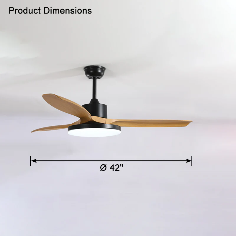 WOMO Scandi Reversible Ceiling Fan with Light-WM5002 - Image 83