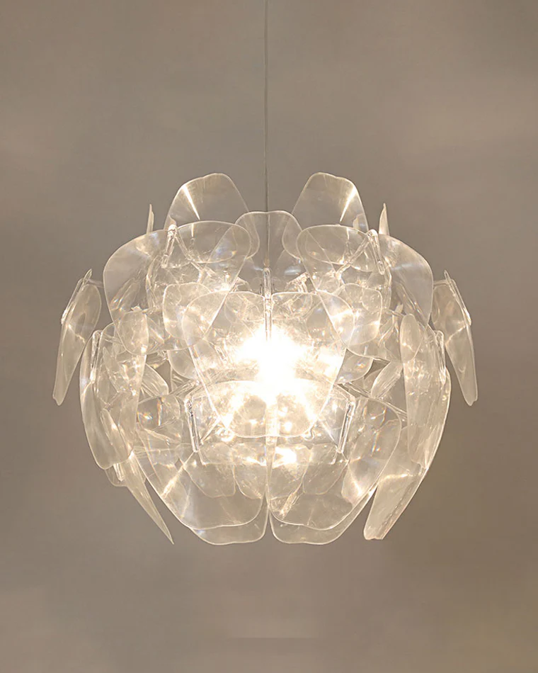 WOMO Mirrored Lucite Chandelier-WM2197 - Image 21