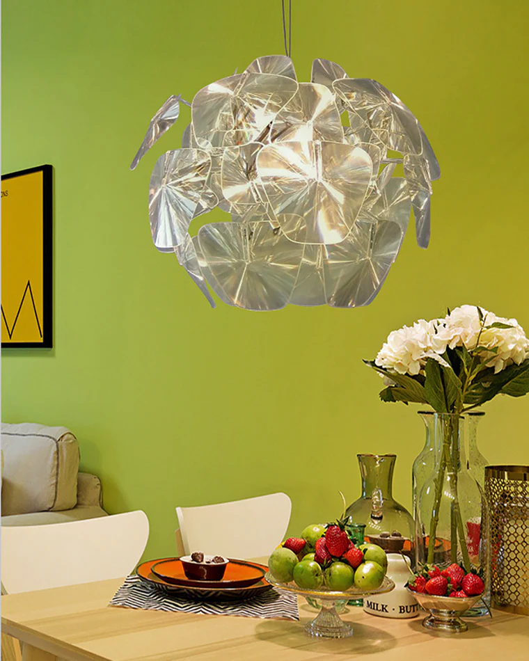 WOMO Mirrored Lucite Chandelier-WM2197 - Image 23