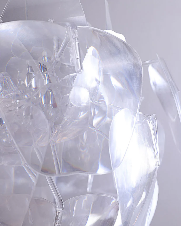 WOMO Mirrored Lucite Chandelier-WM2197 - Image 27