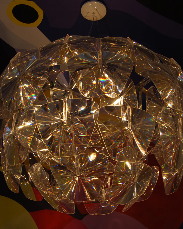 WOMO Mirrored Lucite Chandelier-WM2197 - Image 35