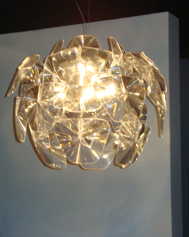 WOMO Mirrored Lucite Chandelier-WM2197 - Image 39
