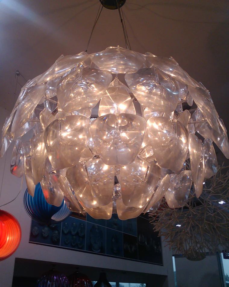 WOMO Mirrored Lucite Chandelier-WM2197 - Image 40