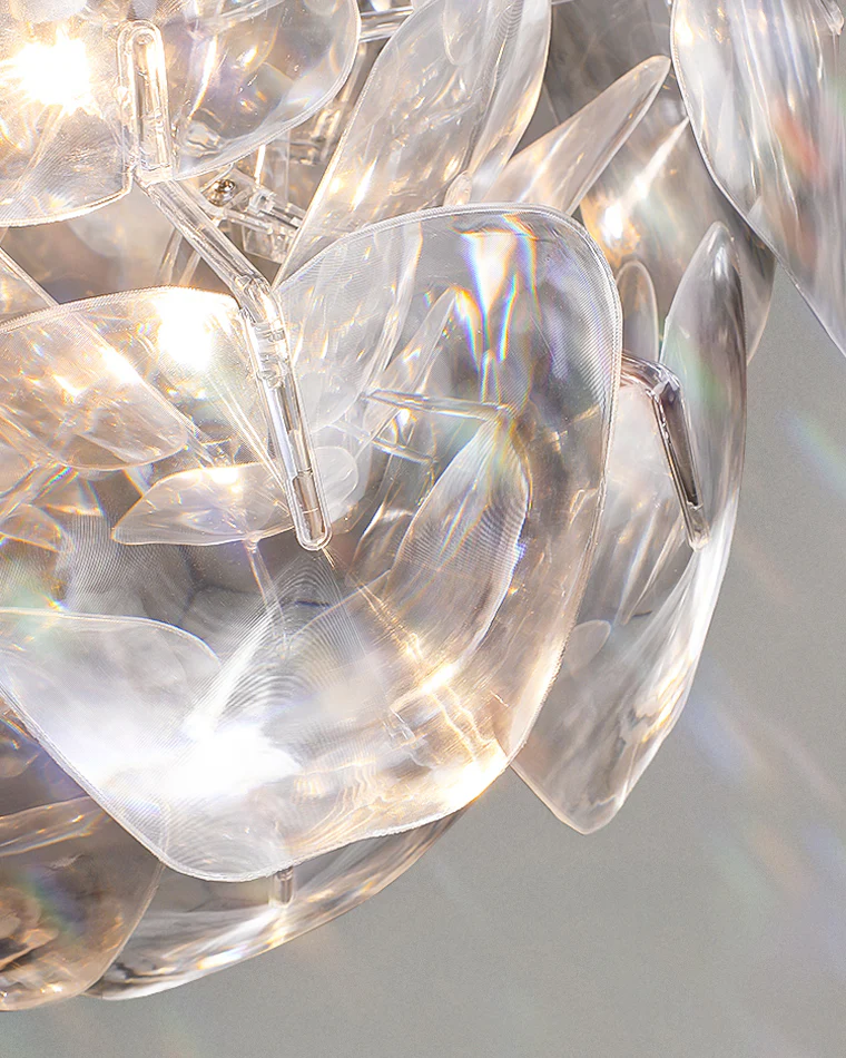 WOMO Mirrored Lucite Chandelier-WM2197 - Image 50
