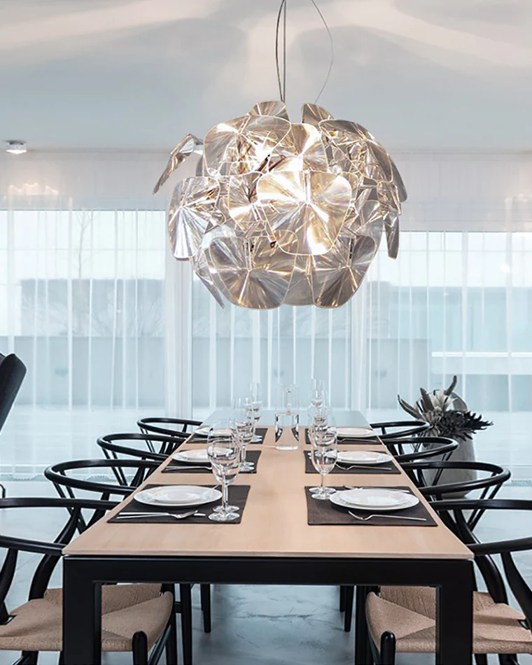 WOMO Mirrored Lucite Chandelier-WM2197 - Image 53