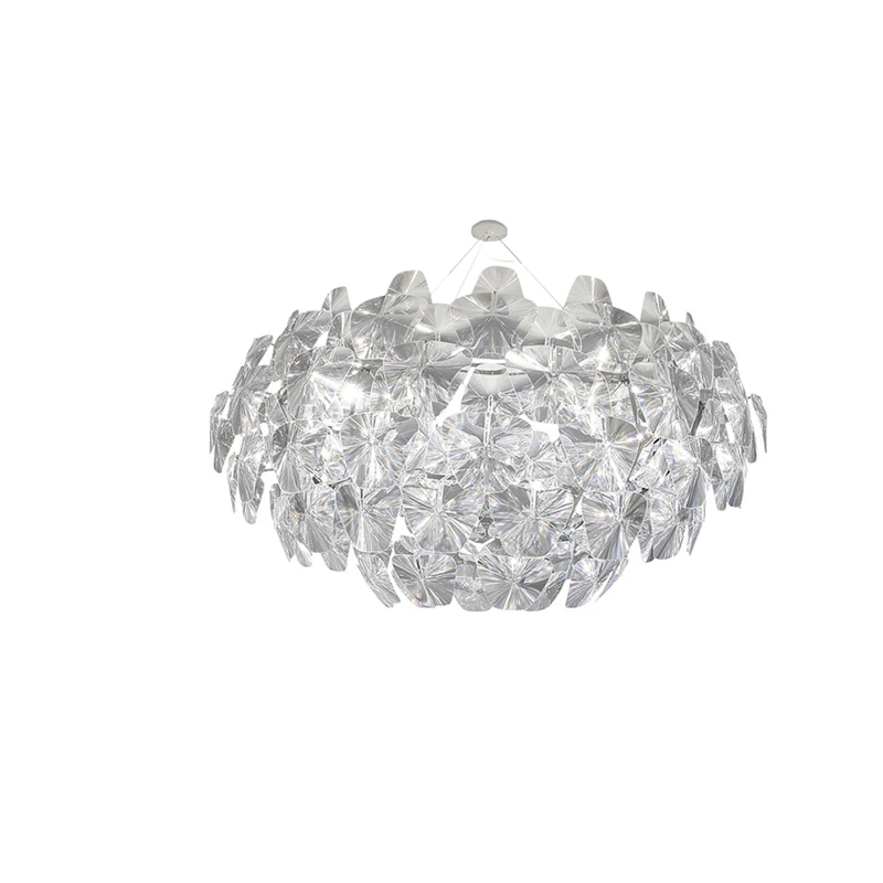 WOMO Mirrored Lucite Chandelier-WM2197 - Image 61