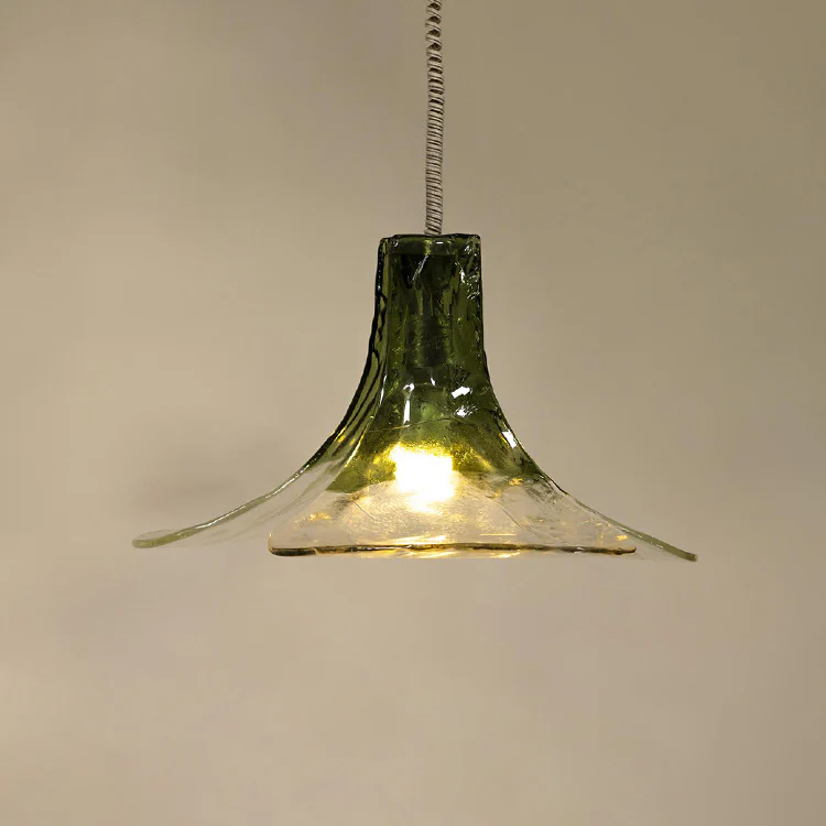 WOMO Ombre Flower Glass Pendant Light-WM3081 - Image 10