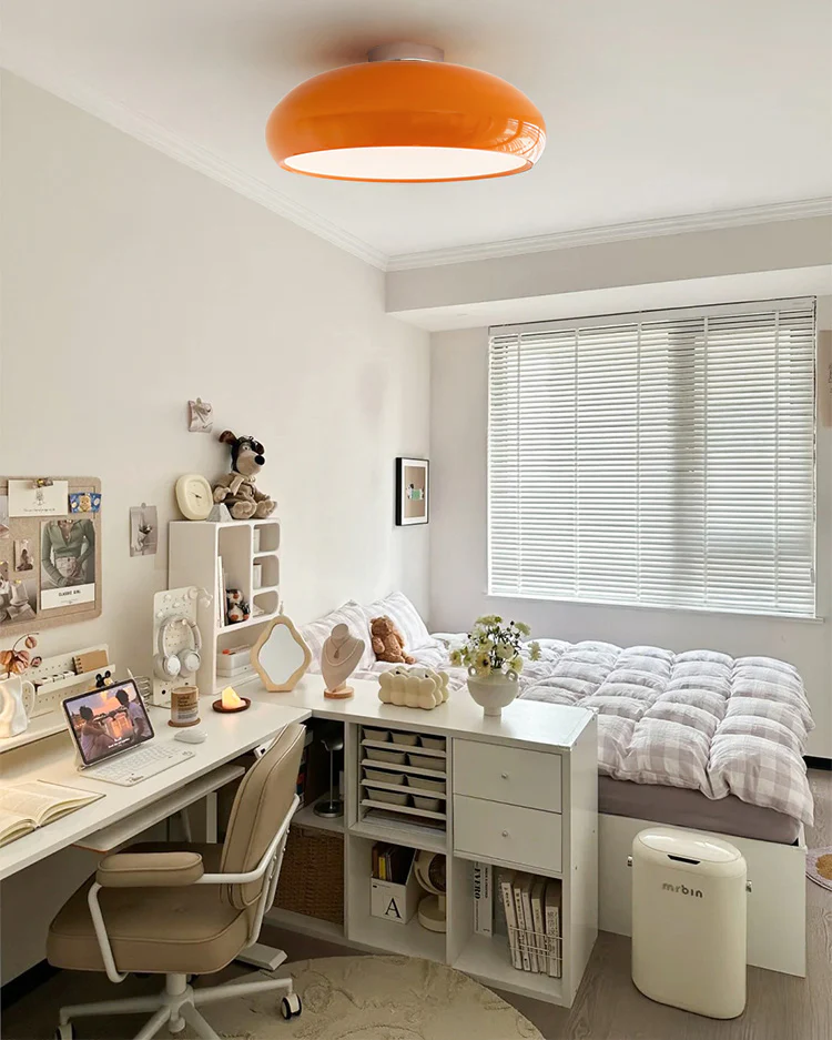 WOMO Orange Dome Ceiling Light-WM1219 - Image 3