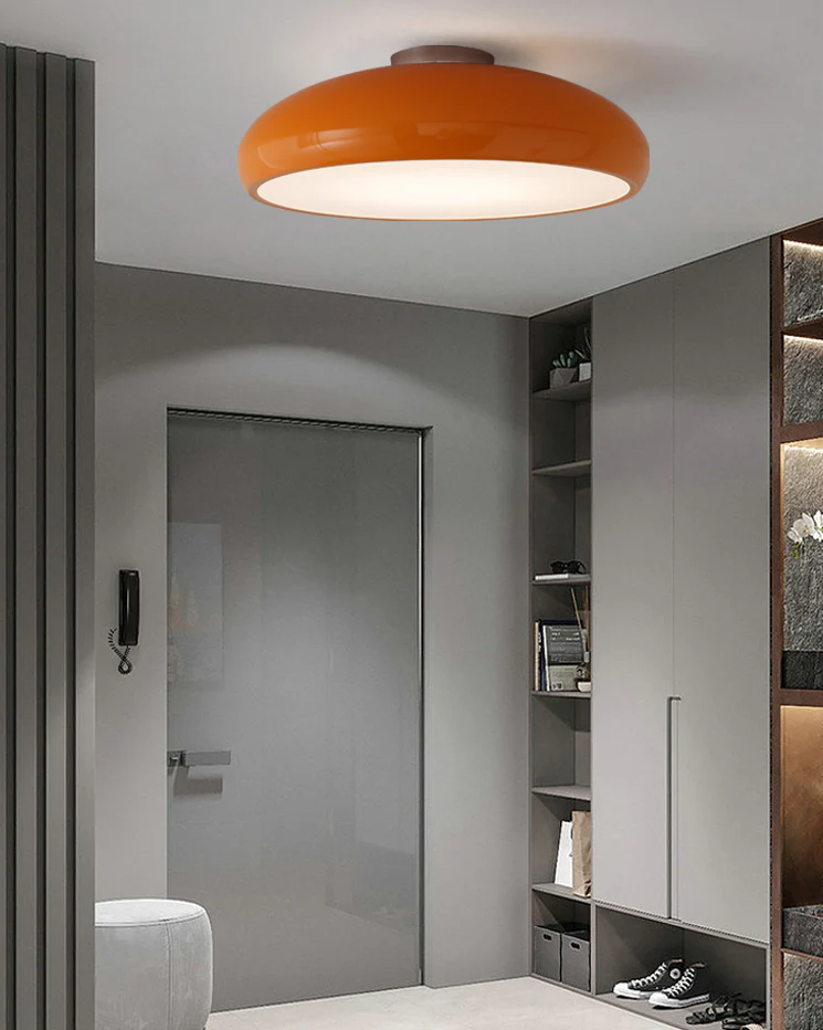 WOMO Orange Dome Ceiling Light-WM1219 - Image 4