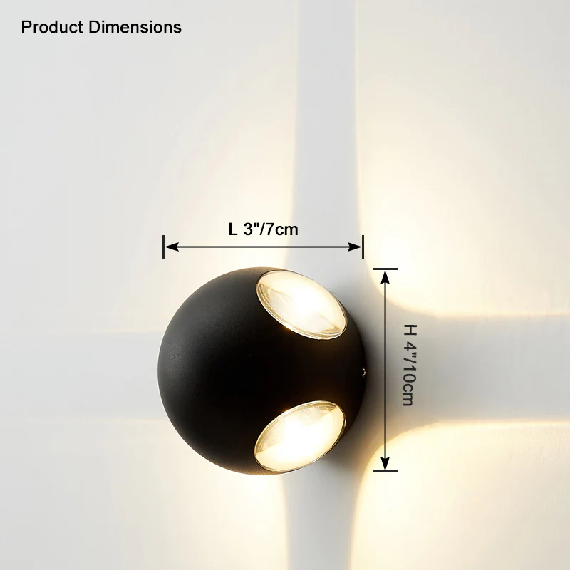 WOMO Outdoor Accent Wall Light-WM9083 - Image 10