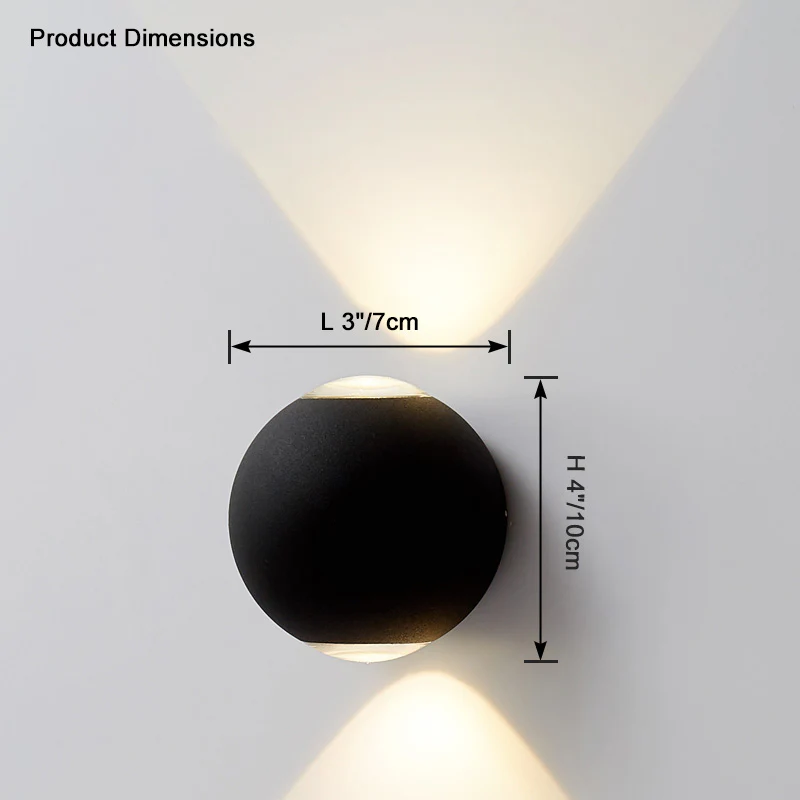 WOMO Outdoor Accent Wall Light-WM9083 - Image 8